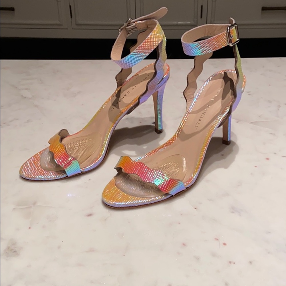 Loeffler Randall Amelia Iridescent Sandal